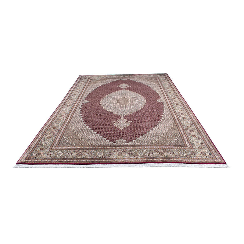 Alfombra persa - Tabriz - 303 x 204 cm - rojo oscuro