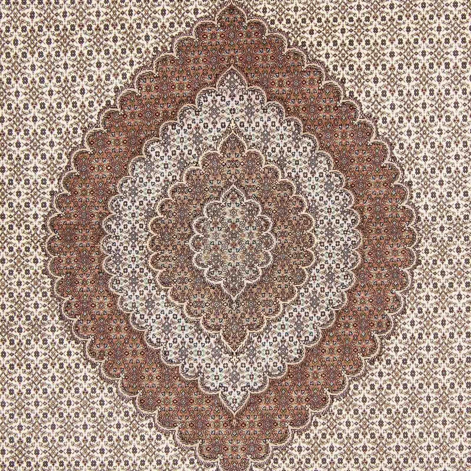 Alfombra persa - Tabriz - 350 x 252 cm - marrón claro