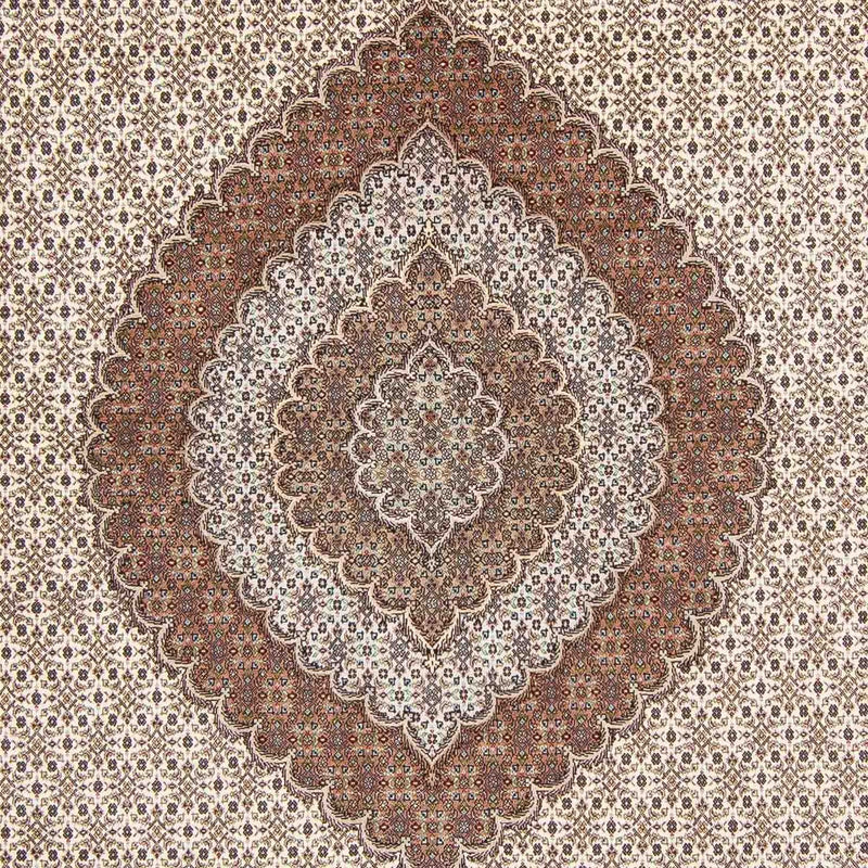Alfombra persa - Tabriz - 350 x 252 cm - marrón claro