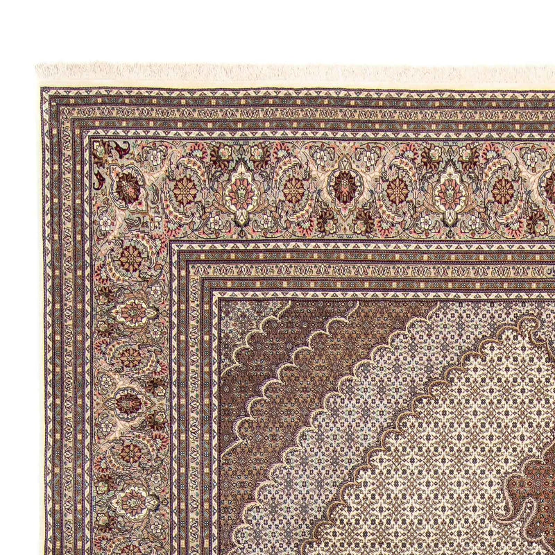 Alfombra persa - Tabriz - 350 x 252 cm - marrón claro