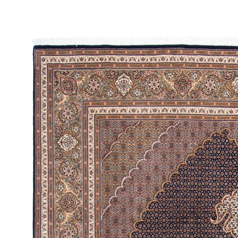 Alfombra persa - Tabriz - 295 x 203 cm - azul oscuro