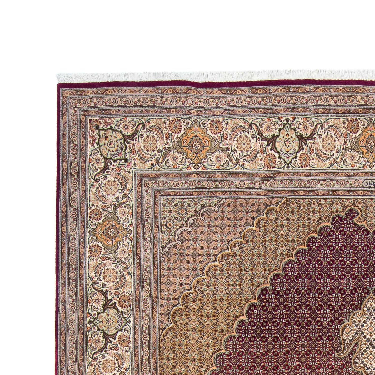 Tabriz Alfombra 204x308cm - Alfombra persa
