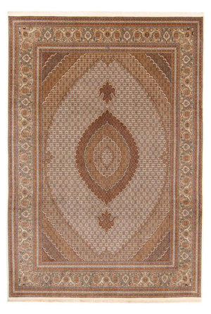 Alfombra persa - Tabriz - 363 x 250 cm - marrón claro