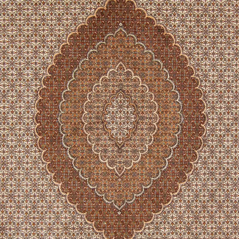 Alfombra persa - Tabriz - 363 x 250 cm - marrón claro