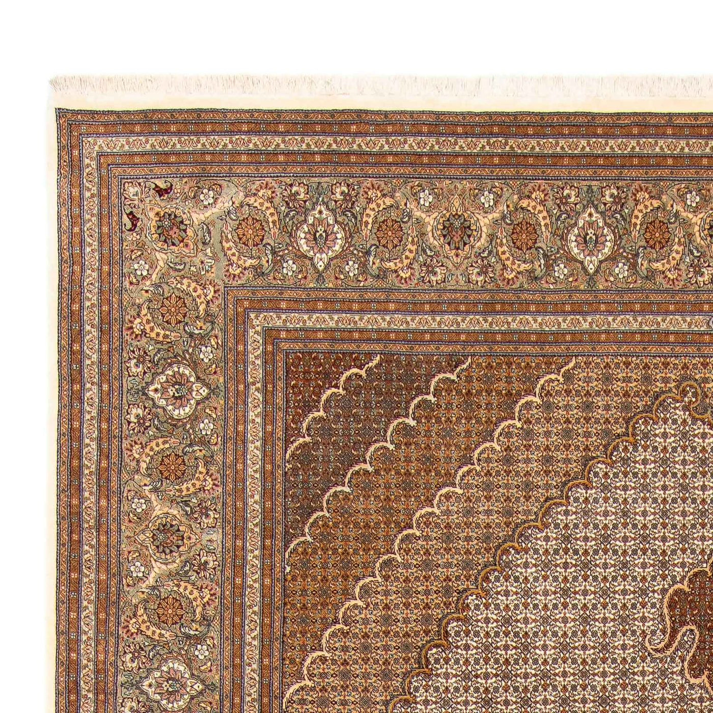 Tabriz Alfombra 363x250cm - Alfombra persa