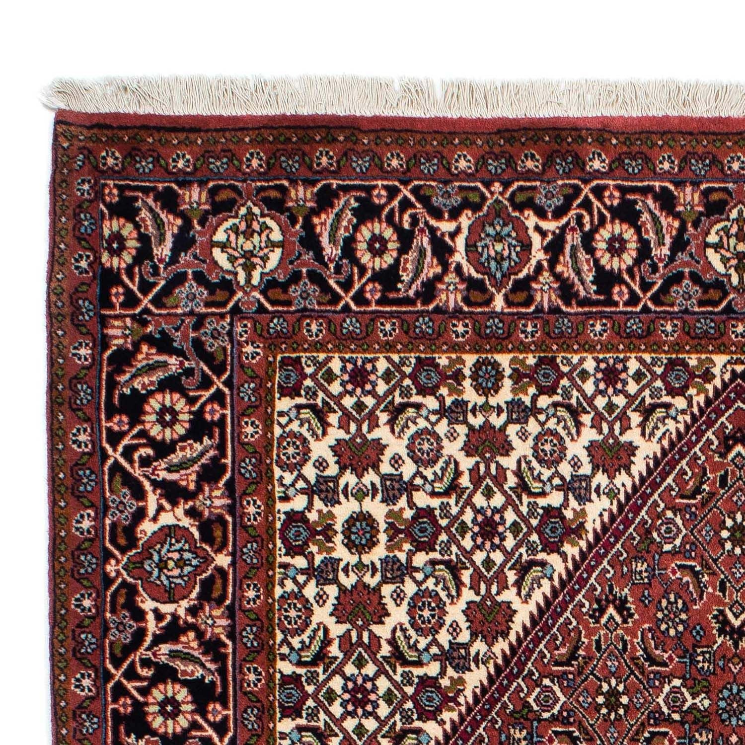 Alfombra persa - Bidjar - 202 x 140 cm - rojo