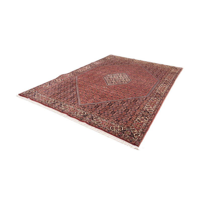 Alfombra persa - Bidjar - 302 x 198 cm - rojo oscuro