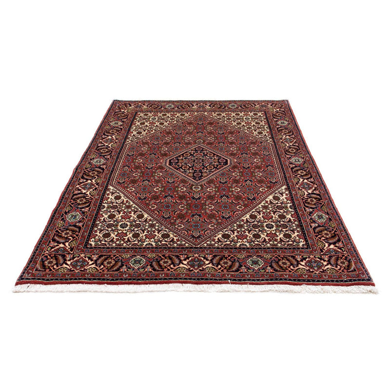 Alfombra persa - Bidjar - 212 x 144 cm - rojo