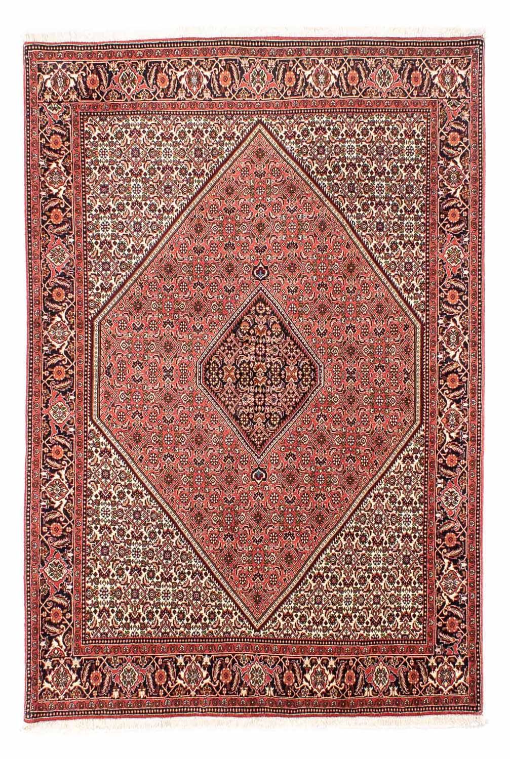 Alfombra persa - Bidjar - 243 x 174 cm - rojo claro