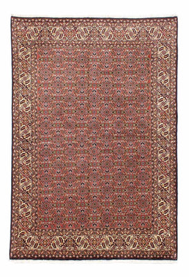 Alfombra persa - Bidjar - 251 x 172 cm - rojo claro