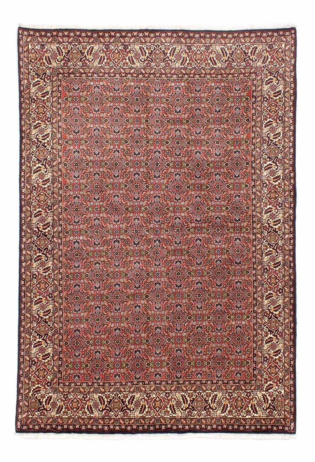 Alfombra persa - Bidjar - 251 x 172 cm - rojo claro