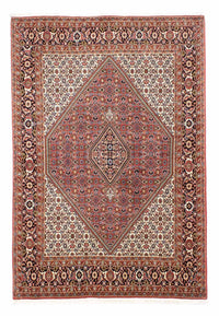 Alfombra persa - Bidjar - 250 x 171 cm - rojo claro