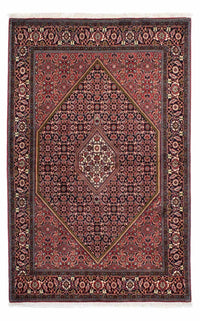 Alfombra persa - Bidjar - 215 x 137 cm - rojo