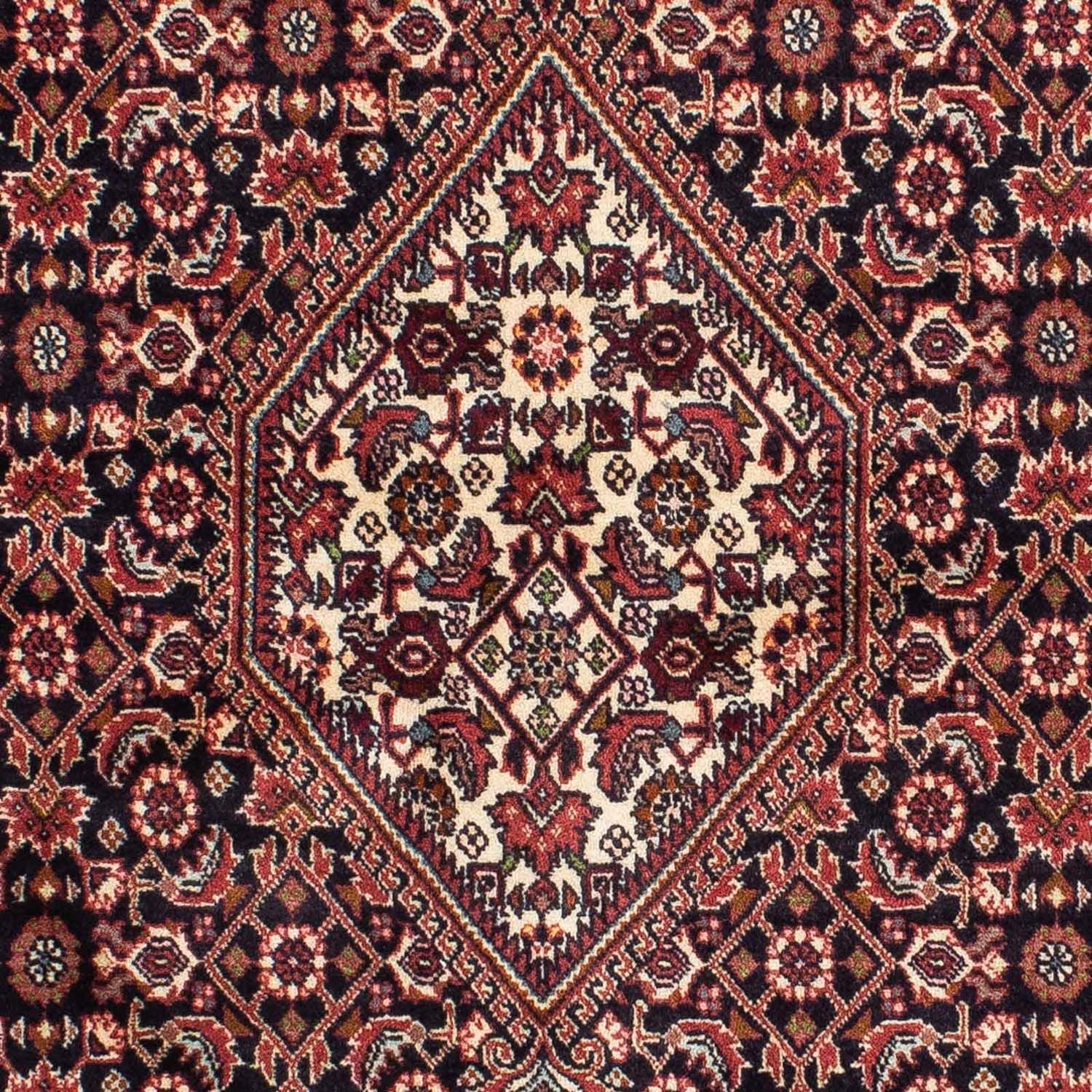 Alfombra persa - Bidjar - 215 x 137 cm - rojo