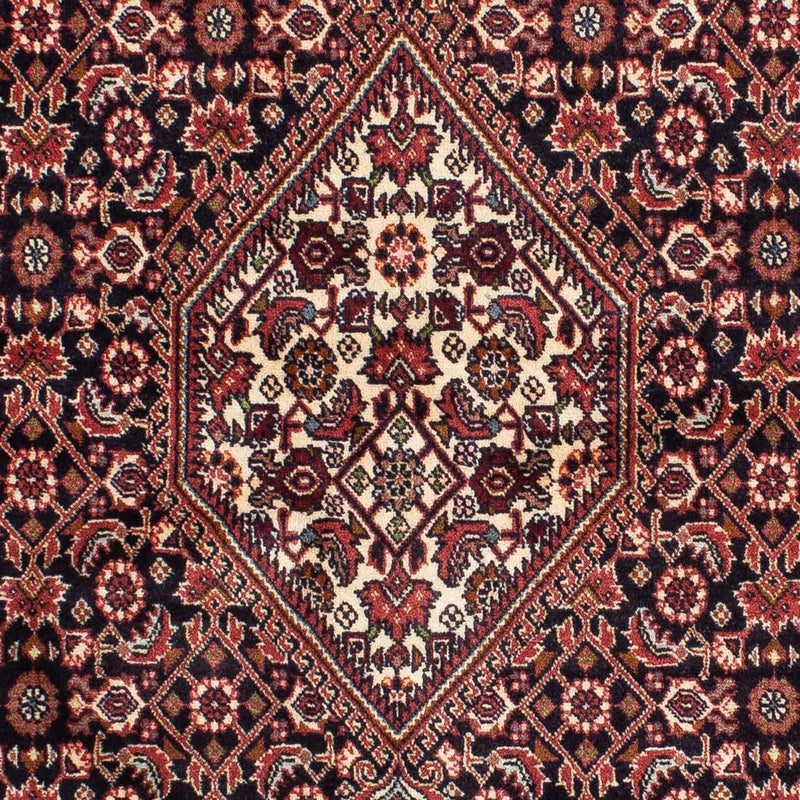 Alfombra persa - Bidjar - 215 x 137 cm - rojo