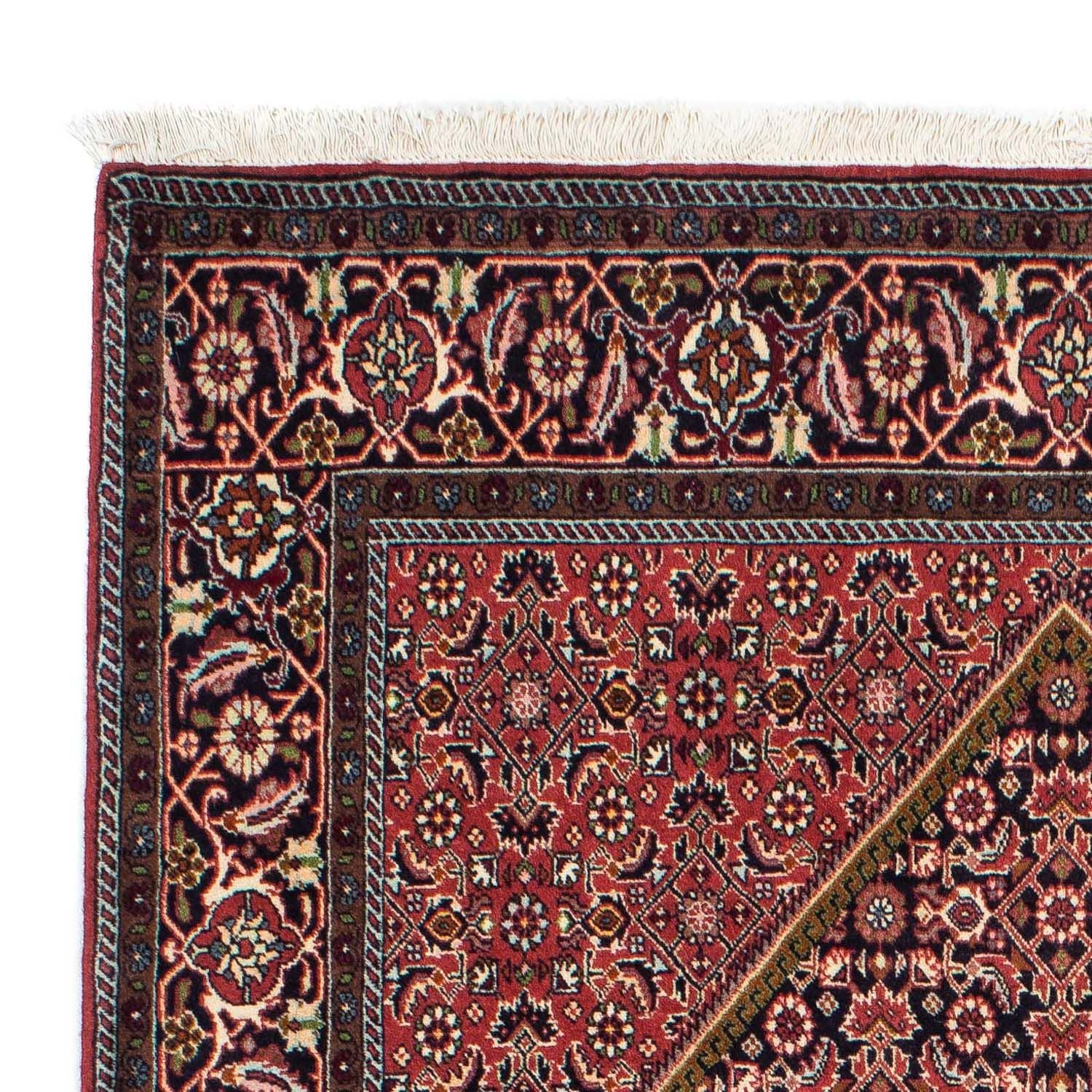 Alfombra persa - Bidjar - 215 x 137 cm - rojo