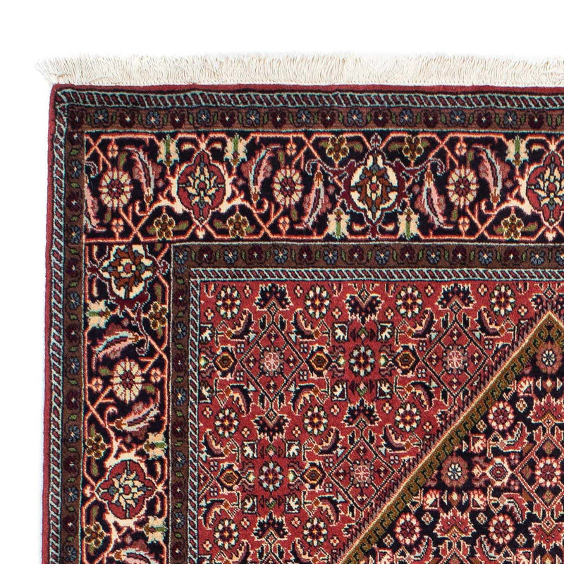 Alfombra persa - Bidjar - 215 x 137 cm - rojo