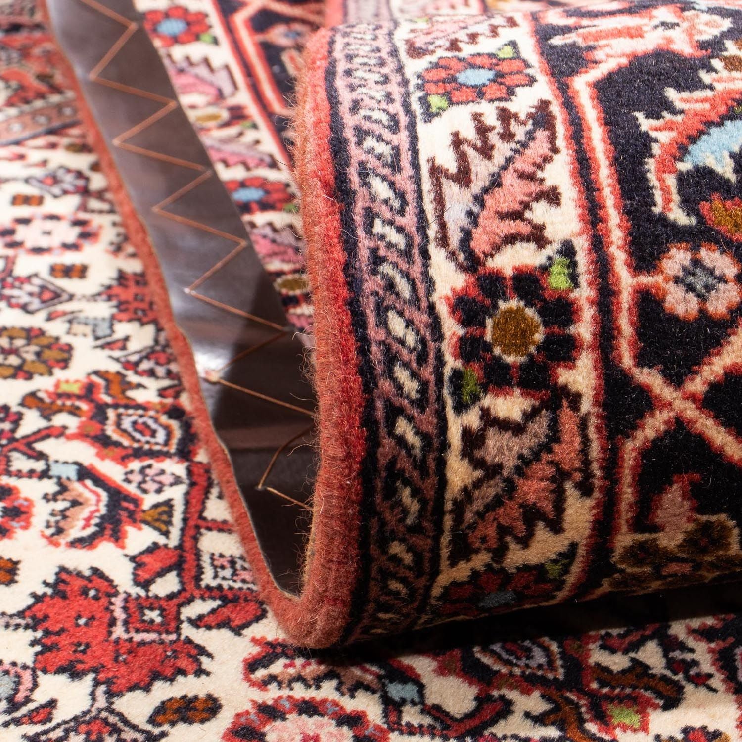 Alfombra persa - Bidjar - 300 x 196 cm - beige