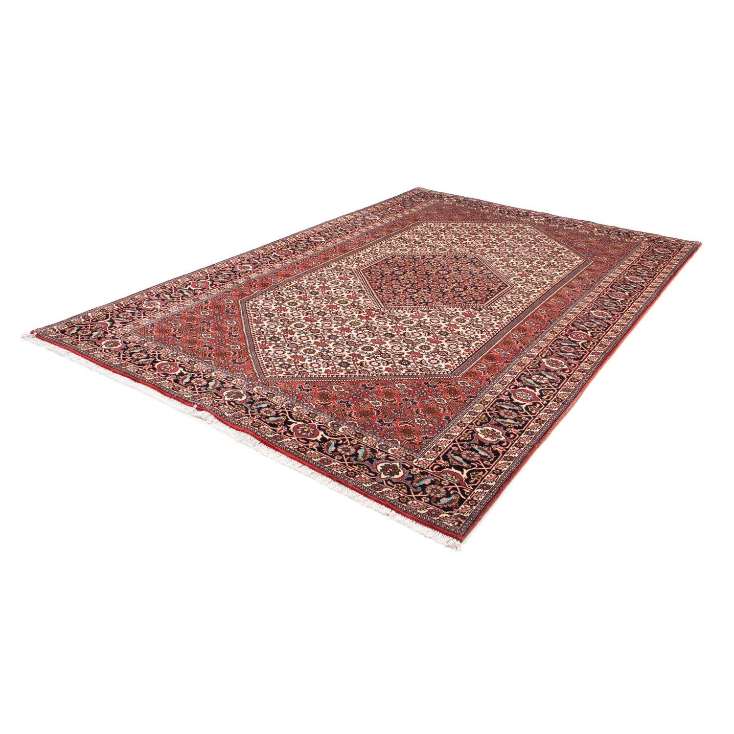 Alfombra persa - Bidjar - 300 x 196 cm - beige