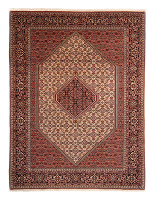 Alfombra persa - Bidjar - 330 x 247 cm - rojo claro