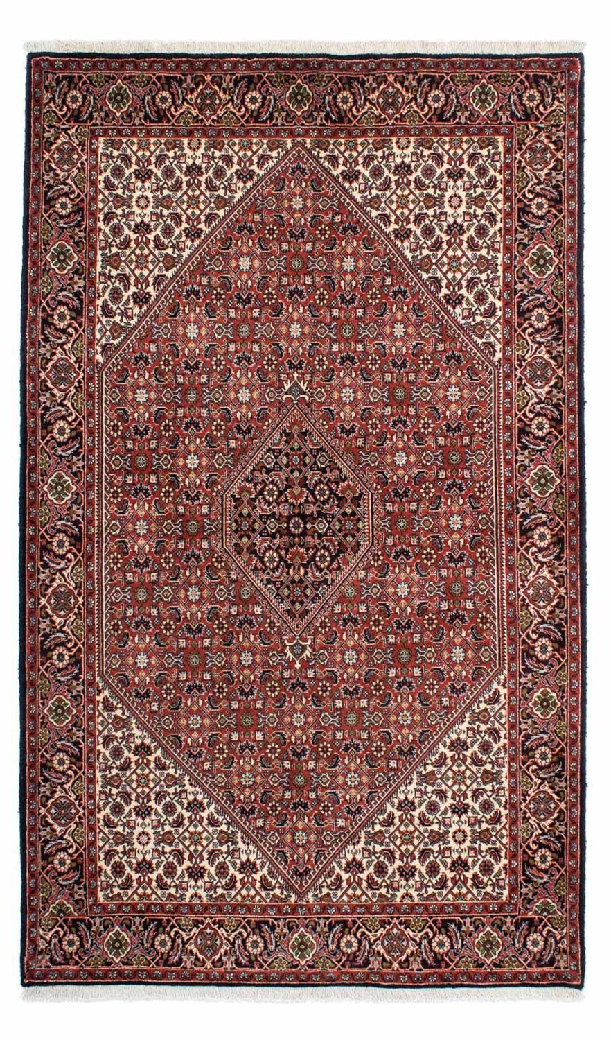 Alfombra persa - Bidjar - 228 x 139 cm - rojo