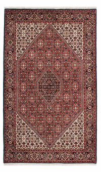 Alfombra persa - Bidjar - 228 x 139 cm - rojo