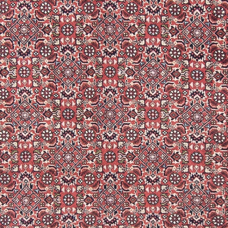 Alfombra de pasillo Alfombra persa - Bidjar - 400 x 88 cm - rojo claro