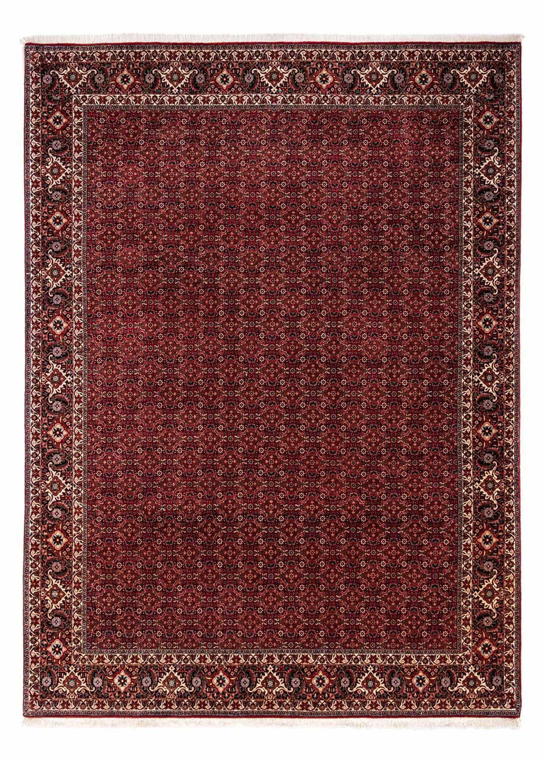 Alfombra persa - Bidjar - 350 x 250 cm - rojo