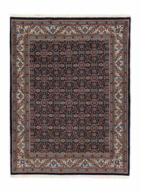 Alfombra persa - Clásica - 194 x 149 cm - azul oscuro