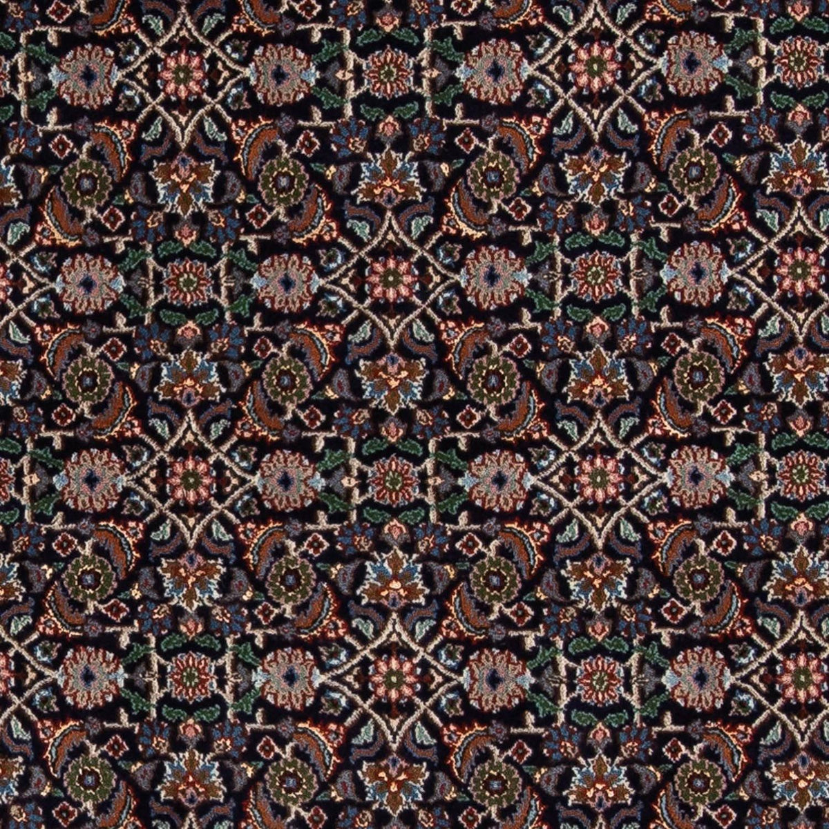 Alfombra persa - Clásica - 194 x 149 cm - azul oscuro