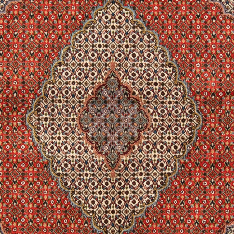 Alfombra persa - Tabriz - 200 x 150 cm - rojo oscuro