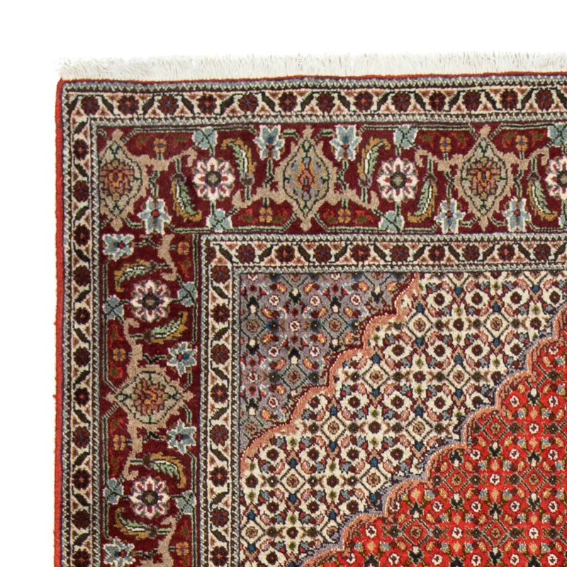 Alfombra persa - Tabriz - 200 x 150 cm - rojo oscuro