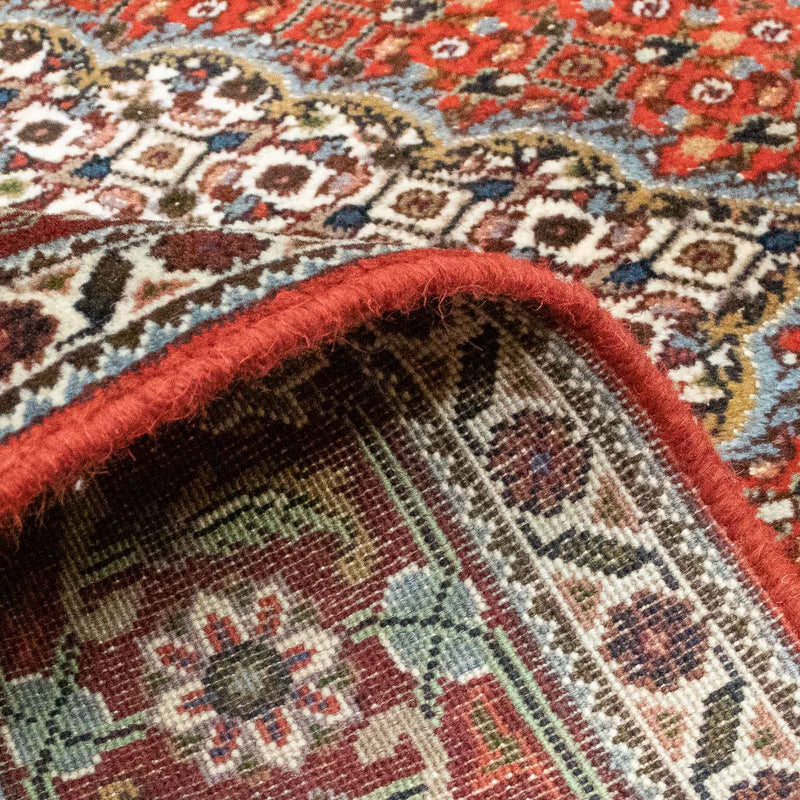 Alfombra persa - Tabriz - 200 x 150 cm - rojo oscuro