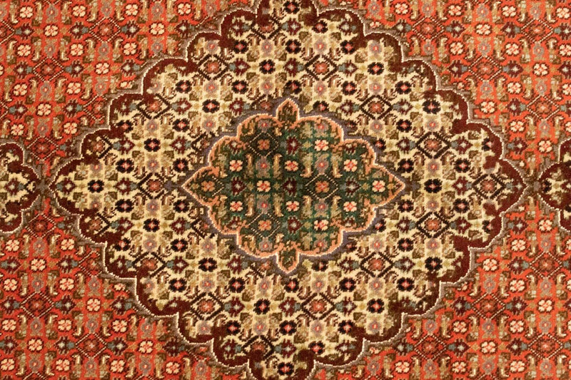 Alfombra Persa - Tabriz - Real - 200 x 150 cm - óxido