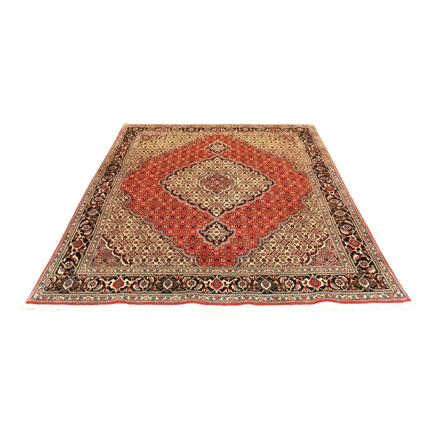Alfombra Persa - Tabriz - Real - 197 x 148 cm - óxido