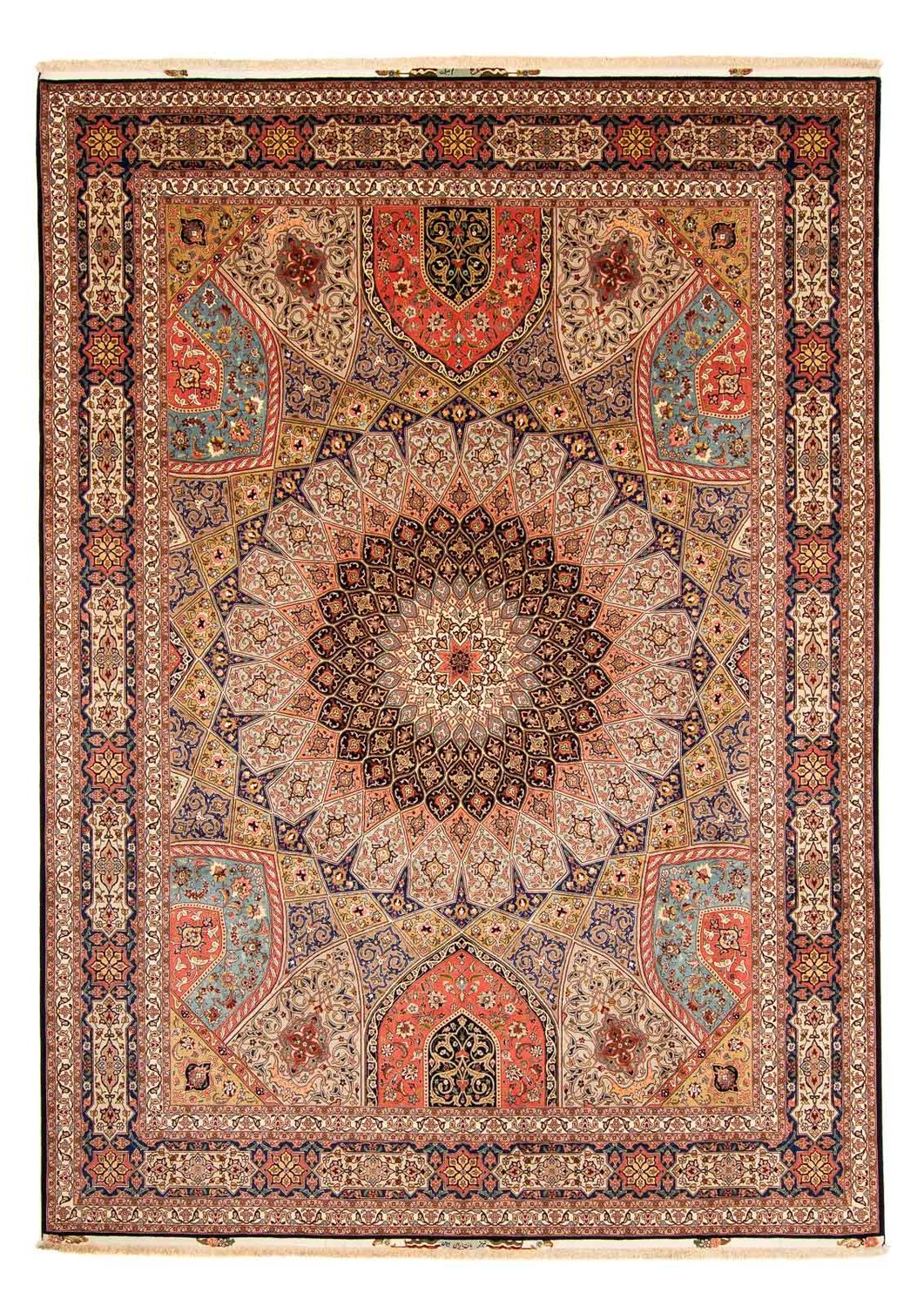 Alfombra Persa - Tabriz - Real - 410 x 304 cm - multicolor