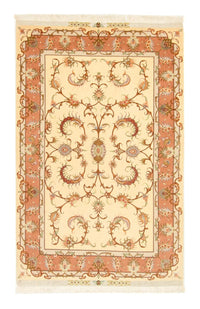 Alfombra Persa - Tabriz - Real - 162 x 103 cm - beige