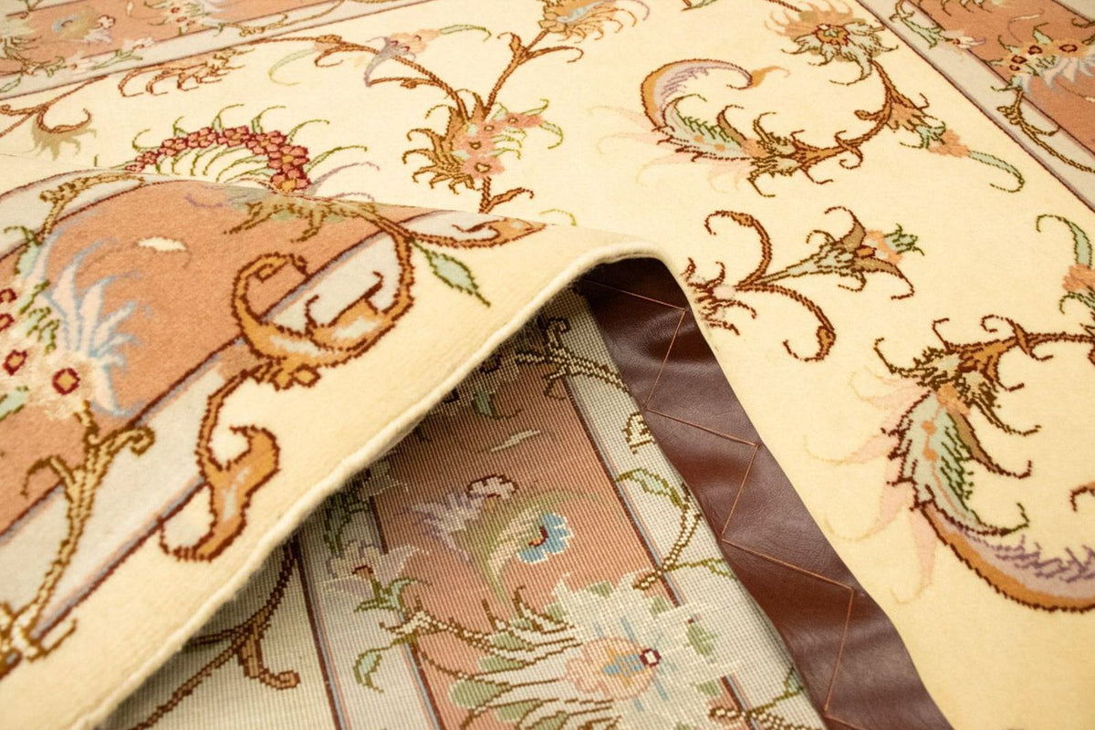 Alfombra Persa - Tabriz - Real - 162 x 103 cm - beige
