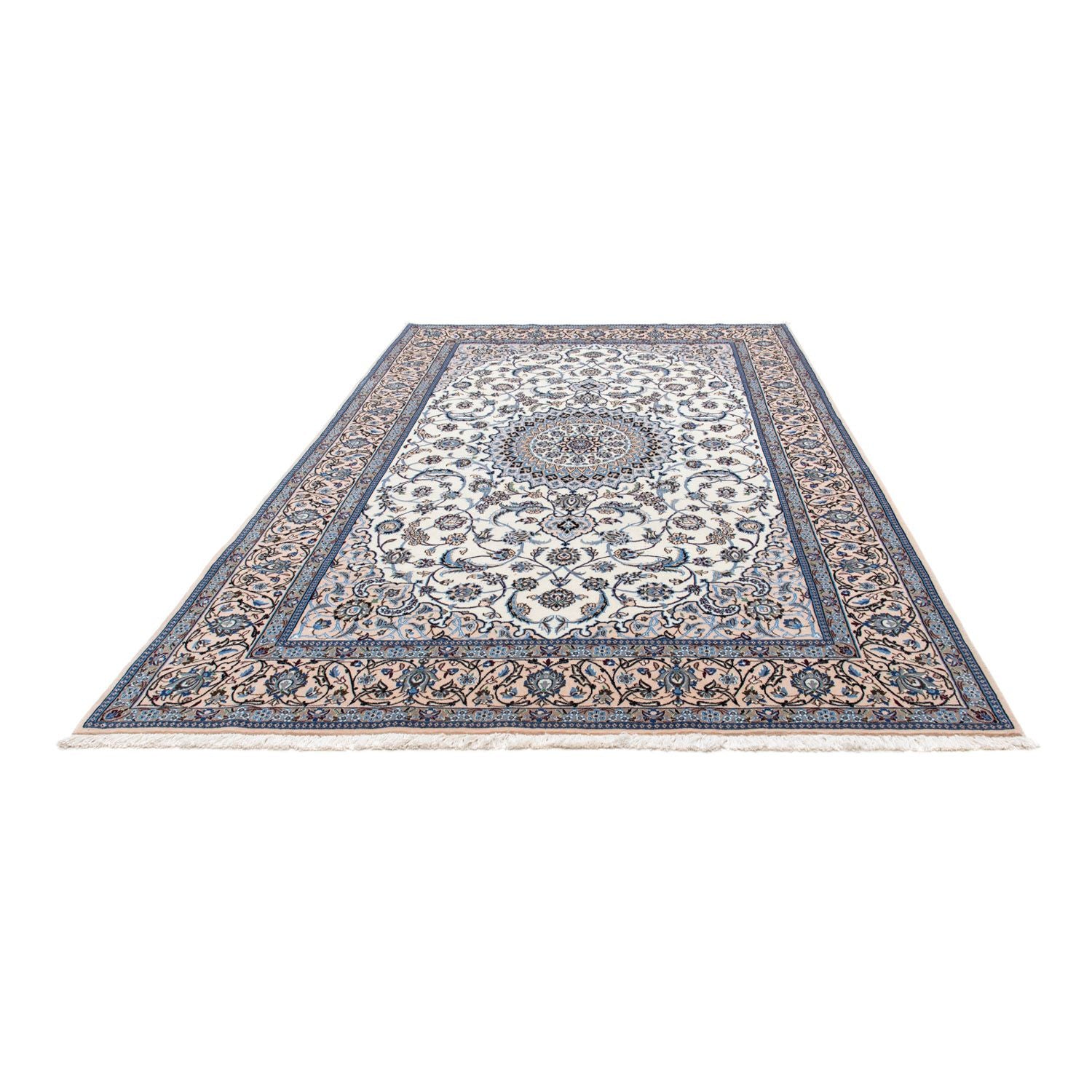 Alfombra Persa - Nain - Real - 300 x 200 cm - beige