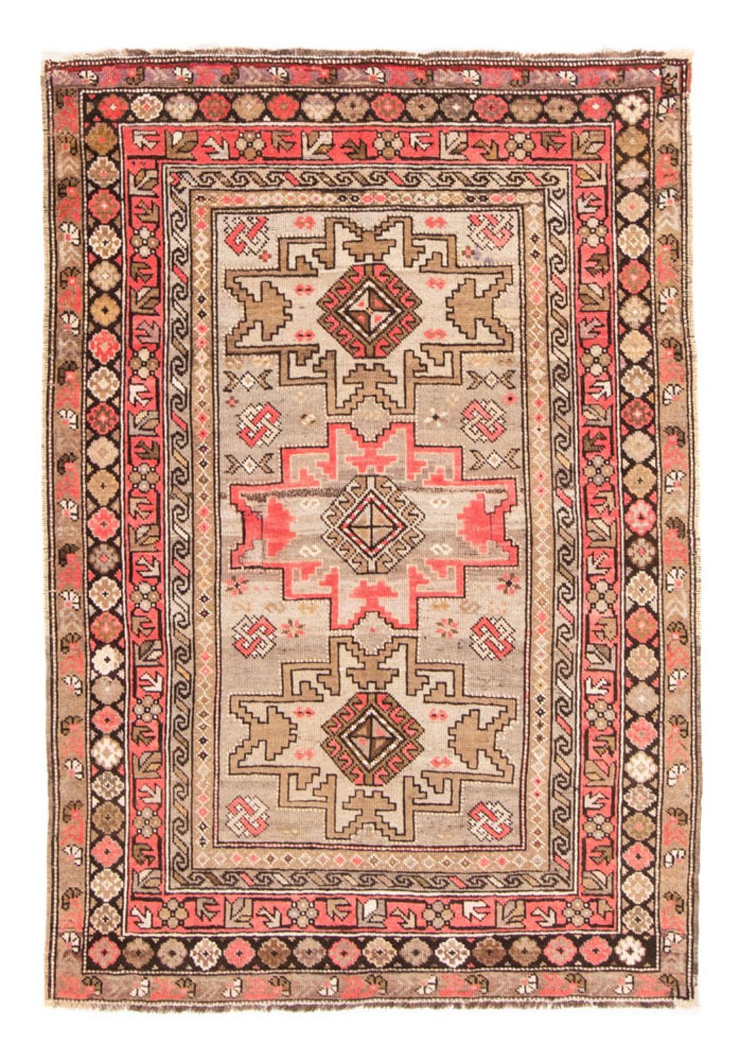 Alfombra persa - Nómada - 162 x 118 cm - beige