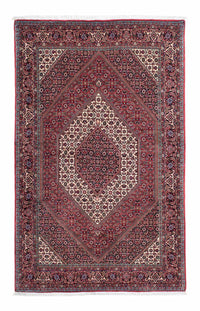 Alfombra persa - Bidjar - 210 x 132 cm - rojo claro