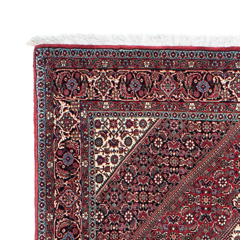 Alfombra persa - Bidjar - 210 x 132 cm - rojo claro