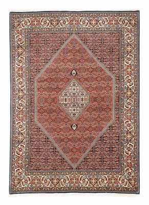 Alfombra persa - Bidjar - 253 x 174 cm - rojo claro
