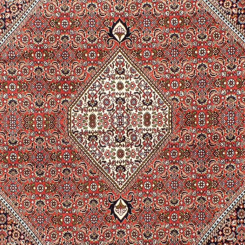 Alfombra persa - Bidjar - 253 x 174 cm - rojo claro
