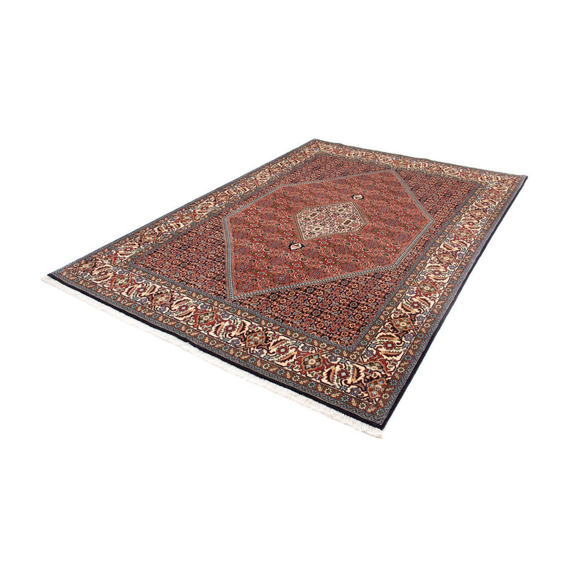Alfombra persa - Bidjar - 253 x 174 cm - rojo claro