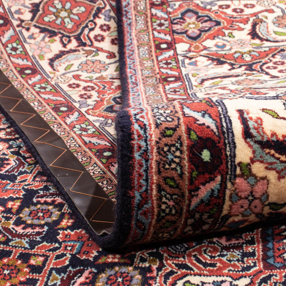 Alfombra persa - Bidjar - 348 x 243 cm - marrón