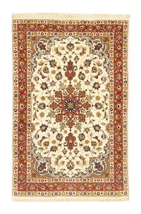 Alfombra Persa - Tabriz - Real - 153 x 100 cm - beige