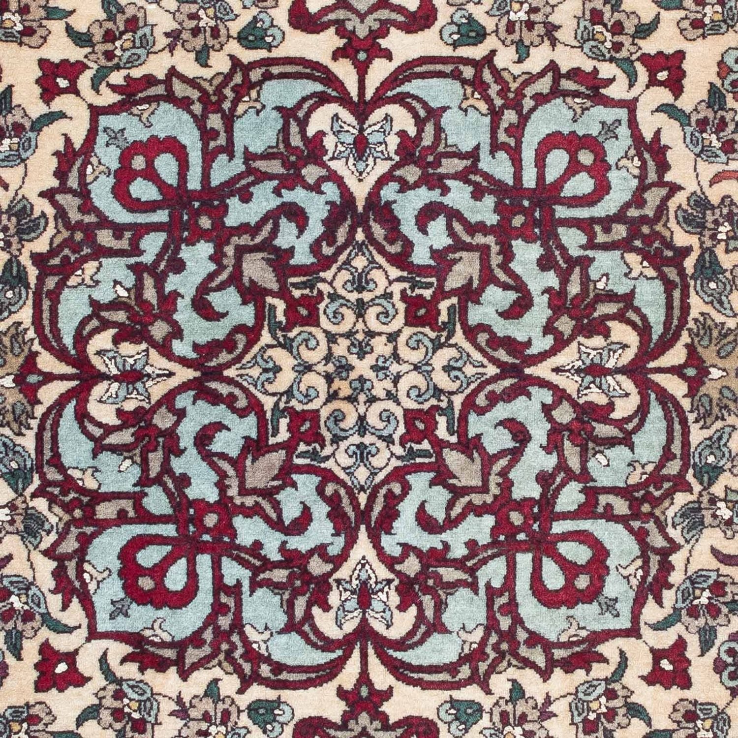 Alfombra Persa - Isfahan - Prima - 124 x 83 cm - rojo oscuro