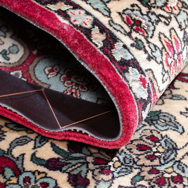 Alfombra Persa - Isfahan - Prima - 124 x 83 cm - rojo oscuro