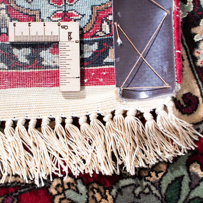 Alfombra Persa - Isfahan - Prima - 124 x 83 cm - rojo oscuro